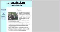 Desktop Screenshot of houstonhostel.com